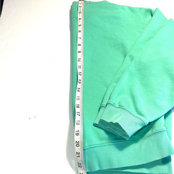 American Eagle Outfitters Teal Crewneck Sweater - Picture 6 of 10